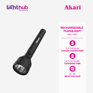 Akari Rechargeable Flashlight (ARFL-8613)