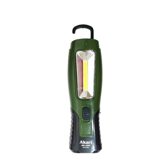 CLEARANCE SALE: Akari LED Rechargeable Solar Flashlight with Sidelight (ARFL-K1875)