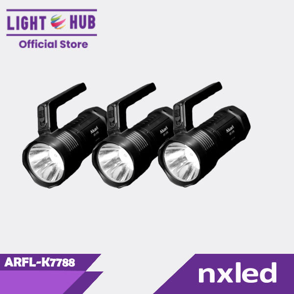 Akari TRIO BUDNLE : Rechargeable LED Flashlight + Side Lantern (ARFL-K7788)