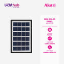 Akari Mini Solar Panel 12V 3W (ASP-12V3W)