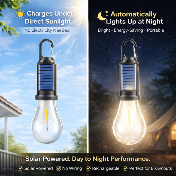 SOLAR SALE: B1G1 Nxled Solar Hanging Light - Daylight & Warm White 2.5W (ANX-SLK02/ANX-SLK01)