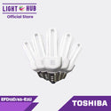 5 PCS FOR P99: Toshiba Neoball CFL Bulb 13W Daylight  (EFD13D/65-E2U x 5)