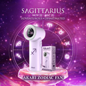 Akari Rechargeable Pocket Rocket Zodiac Fan (NEW ARRIVAL) Sagittarius (ARF-PR9)