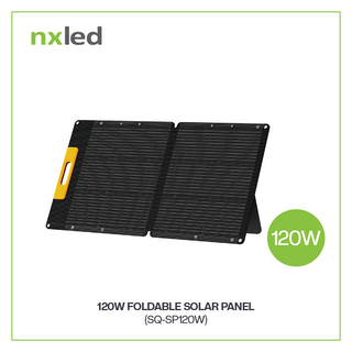 NxLed QSolar Foldable Solar Panel 120W (SQ-SP120W)