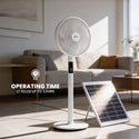 Akari Rechargeable Solar Stand Fan (ARSF-S16W) NEW ITEM