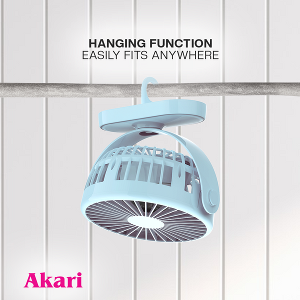 Akari 5" Rechargeable Compact Fan (AJF-5035)