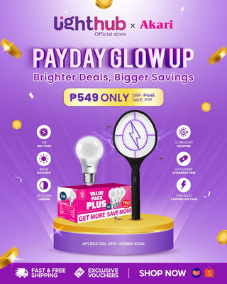 Akari LED Bulb Value Pack + Electric Mosquito Killer