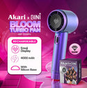 AkariXBini: Akari Rechargeable Bloom Turbo Fan (ABF-2553PU) RARE!