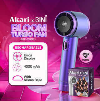 AkariXBini: Akari Rechargeable Bloom Turbo Fan (ABF-2553PU) RARE!