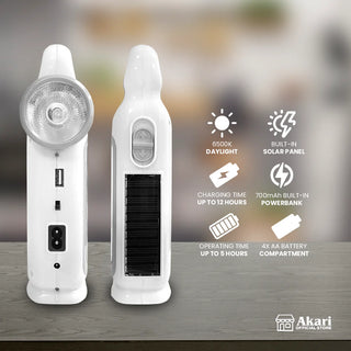 Akari Rechargeable Lantern with Searchlight (ARL-K9821)