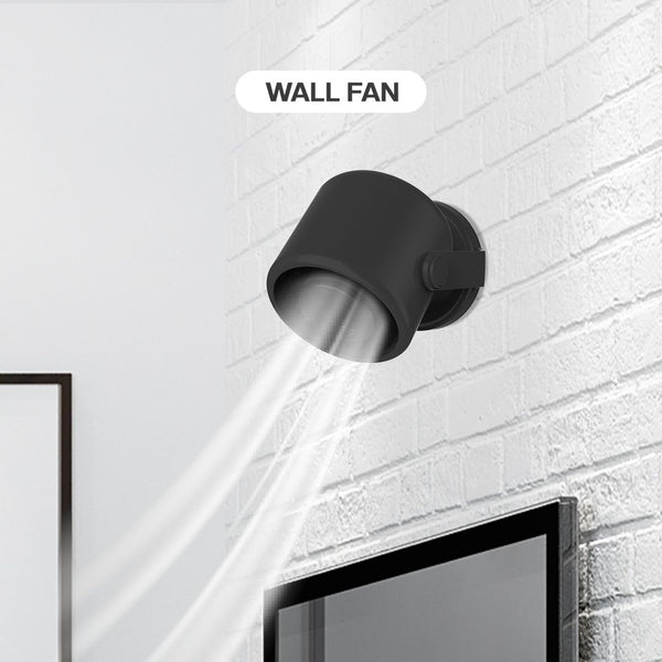 Akari Rechargeable Cyclone Fan - White