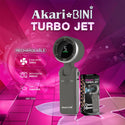 AkarixBini : Rechargeable Turbo Jet fan (ABF-TJ)