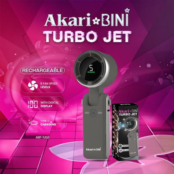 AkarixBini : Rechargeable Turbo Jet fan (ABF-TJ)