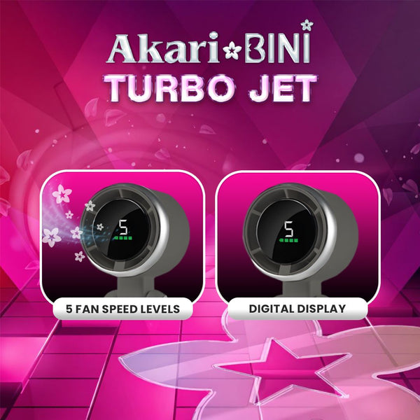 AkarixBini : Rechargeable Turbo Jet fan (ABF-TJ)