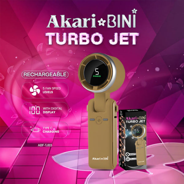 AkarixBini : Rechargeable Turbo Jet fan (ABF-TJ)