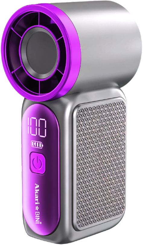 AkarixBini : Rechargeable Pocket Turbo Black/ Purple (ABF-PTP2)
