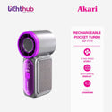 AkarixBini : Rechargeable Pocket Turbo Black/ Purple (ABF-PTP2)
