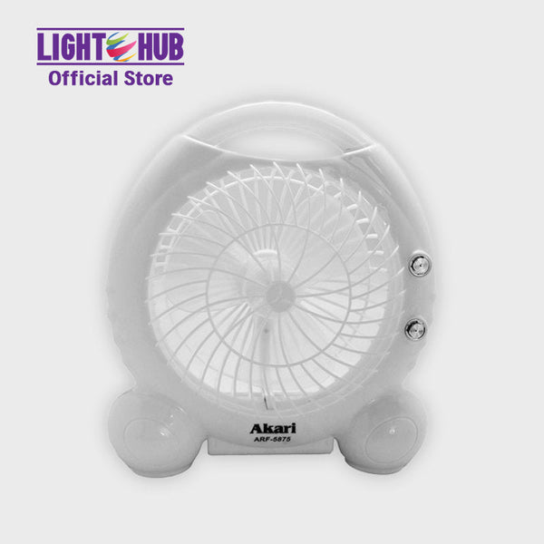 Akari Rechargeable 5” LED Cooling Fan (ARF-5875)