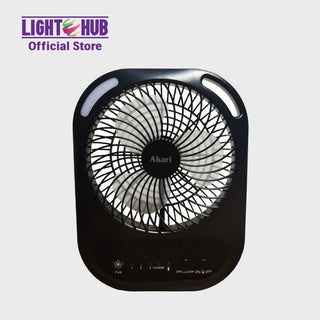 Akari Rechargeable LED Bluetooth Music Box Fan (ARBF-5512MB)