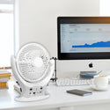 BUY 1, GET 1: Akari Rechargeable 8” LED Cooling Fan (ARF-5873) + Akari Rechargeable 5” LED Cooling Fan (ARF-5875)