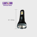 Akari 2-in-1 LED Rechargeable Solar Flashlight with Sidelight (ARFL-K1703)