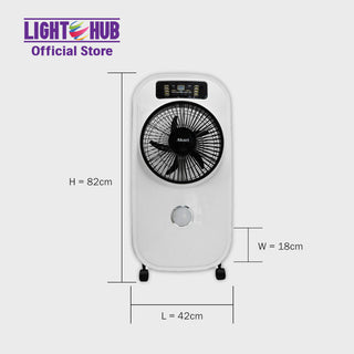 Akari Rechargeable Mist Fan with Fragrance (ARMF-12F)