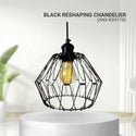 Nxled Black Reshaping Chandelier (ANX-KD517B)