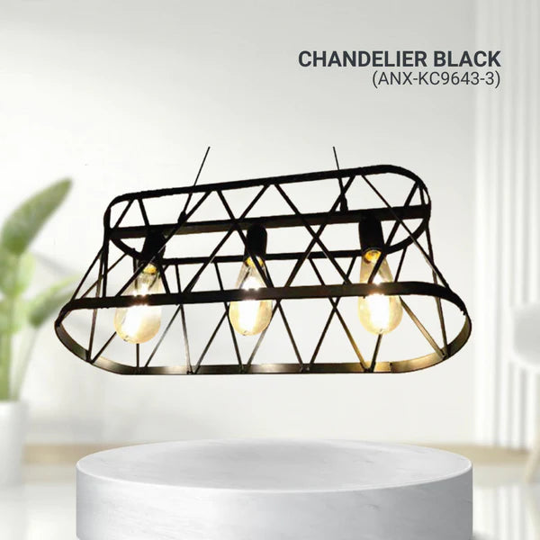 Nxled Chandelier Black (ANX-KC9643-3)