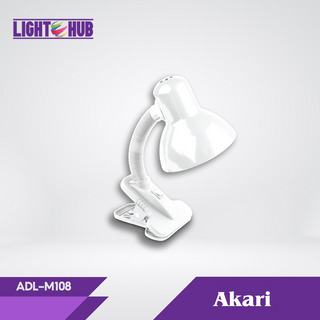 Akari Desk Lamp Fixture w/ Clip (ADL-M108)