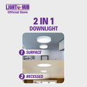 Akari LED Low Profile Downlight Round 18W Daylight (ADWN-FLPR18D)
