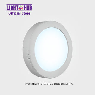Akari LED Low Profile Downlight Round 6W Daylight (ADWN-FLPR6D)
