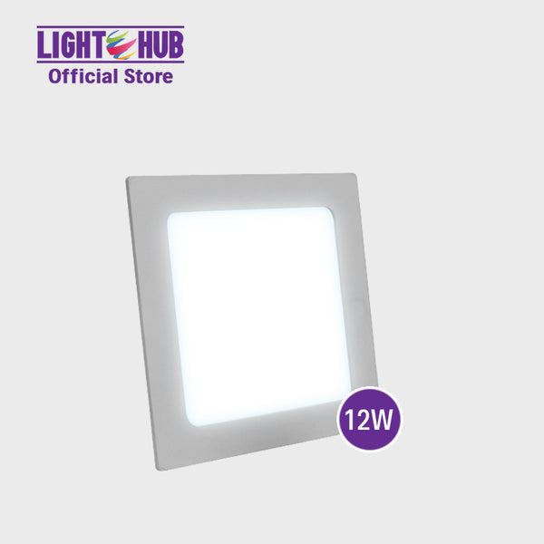 Akari LED Low Profile Downlight Square 12W Daylight (ADWN-FLPS12D)