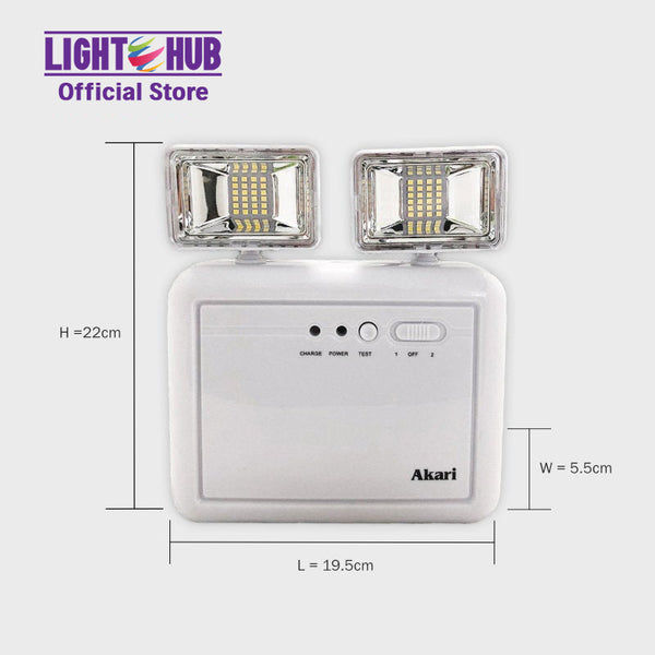 Akari LED Heavy Duty Emergency Light  (AELG-L412)