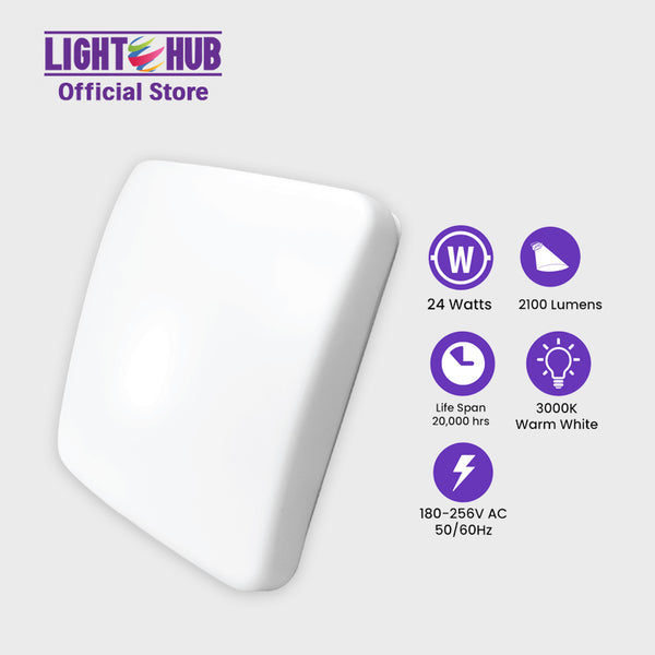Nxled Square Ceiling lamp (ANX-CLSQ24WW)