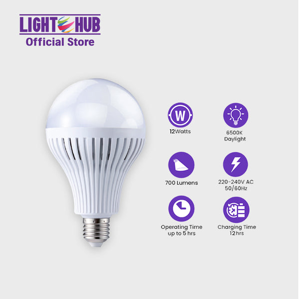 CLEARANCE SALE: NxLed Led Emergency Bulb 12W (ANX-EMB12DL)
