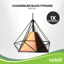 Nxled Chandelier Black Pyramid (ANX-K10)