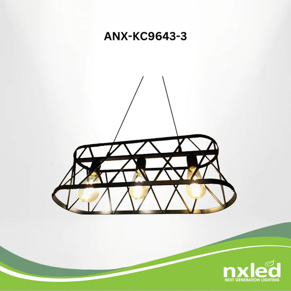 Nxled Chandelier Black (ANX-KC9643-3)