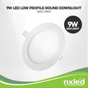 Nxled LED, Low Profile Round Downlight (ANX-LPR9D)