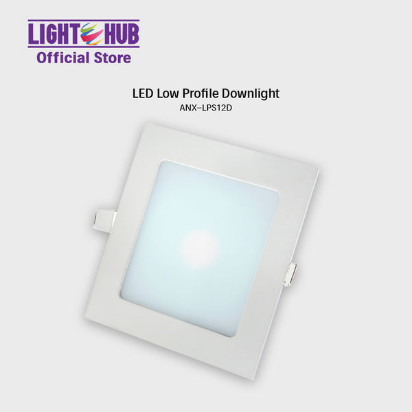 Nxled LED, Low Profile Square Downlight (ANX-LPS12D)