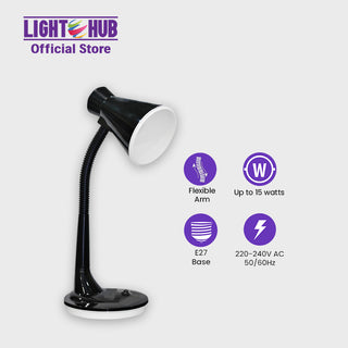 Nxled Black table lamp (ANX-MT207B)