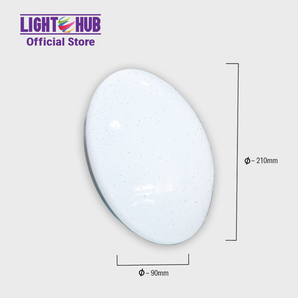 Nxled Tri-Color Glitter Ceiling Lamp (ANX-TSM8W)