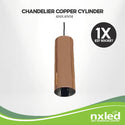 Nxled Chandelier Copper Cylinder-ANX-KN14