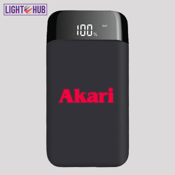 Akari Digital Power Bank with Light Up Logo (APB-800L)