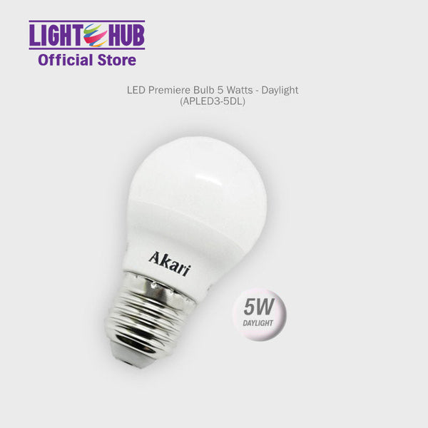 Akari LED Premiere Bulb 5 Watts - Daylight (APLED3-5DL)