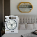 CLEARANCE SALE: Akari LED Solar Rechargeable 4-inch Mini Fan with Lantern (ARF-5867)