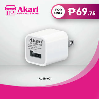 P70 DEALS: Akari USB Adaptor Plug 1W (AUSB-001)