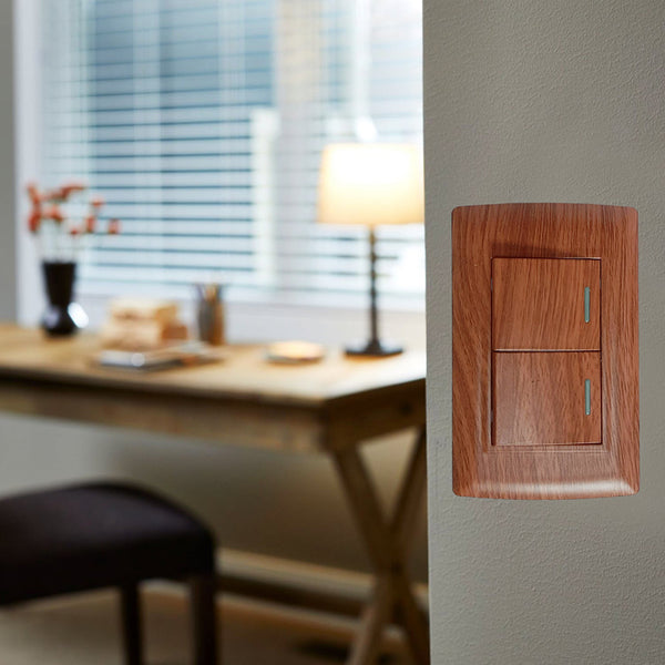 Akari 2 Gang 1 Way Switch (AWD-102WI)